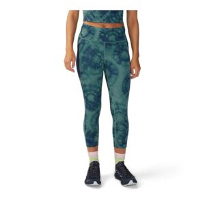 Mountain Hardwear Yuba Trail Crop (Blue Pine Spore Dye Print) Women's Casual Pants