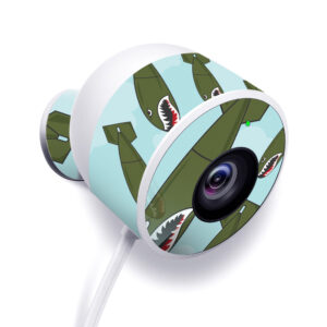 NECAOUT-Bombs Away Skin for Nest Cam Outdoor Security Camera - Bombs Away