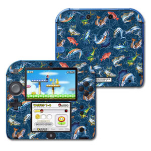NI2DS-Saltwater Compass Skin Decal Wrap for Nintendo 2DS - Saltwater Compass
