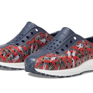 Native Shoes Kids Robbie Sugarlite Star Wars Print (Toddler) (Darknite Grey/Shell White/Darkside Block/Darknite Speckle Rubber) Kid's Shoes