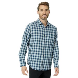 Nautica Sustainably Crafted Plaid Shirt (High-Rise) Men's Clothing