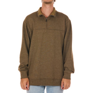 North Hudson Men's 1/4-Zip Mock Neck Fleece