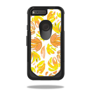 OTCGOPI5-Yellow Petals Skin for Otterbox Commuter Google Pixel 5 in. Case Wrap Cover Sticker - Yellow Petals