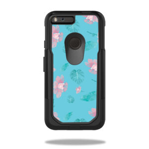 OTCGOPIXL-Water Flowers Skin for Otterbox Commuter Google Pixel XL 5.5 in. Case Wrap Cover Sticker - Water Flowers