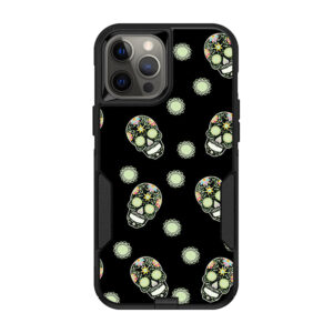 OTCIP12PRM-Nighttime Skulls Skin for OtterBox Commuter iPhone 12 Pro Max - Nighttime Skulls