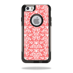 OTCIP6PL-Coral Damask Skin for Otterbox Commuter iPhone 6 & 6S Plus Plus Case Cover Sticker - Coral Damask