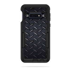 OTCOSG10E-Black Diamond Plate Skin for Otterbox Commuter Samsung Galaxy 10E - Black Diamond Plate