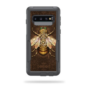 OTCOSG10PL-Steampunk Bee Skin for Otterbox Commuter Samsung Galaxy S10 Plus - Steampunk Bee