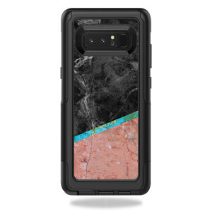 OTCSGNOT8-Cut Marble Skin for Otterbox Commuter Galaxy Note 8 - Cut Marble