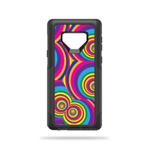 OTCSGNOT9-Groovy 60s Skin Decal Wrap for OtterBox Commuter Galaxy Note 9 Sticker - Groovy 60s