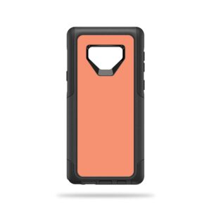 OTCSGNOT9-Solid Peach Skin Decal Wrap for OtterBox Commuter Galaxy Note 9 Sticker - Solid Peach