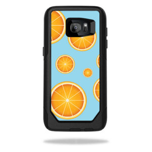 OTCSGS7ED-Orange Slices Skin for Otterbox Commuter Samsung Galaxy S7 Edge Case Wrap Cover Sticker - Orange Slices