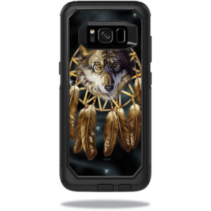 OTCSGS8-Wolf Dreams Skin for Otterbox Commuter Samsung Galaxy S8 Case - Wolf Dreams