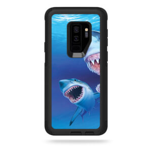 OTCSGS9PL-Great Whites Skin for Otterbox Commuter Galaxy S9 Plus - Great Whites