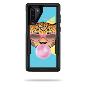OTCSNO10-Bubble Gum Cheetah Skin for Otterbox Commuter Samsung Galaxy Note 10 - Bubble Gum Cheetah