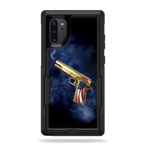 OTCSNO10PL-Golden Gun Skin for Otterbox Commuter Samsung Galaxy Note 10 Plus - Golden Gun