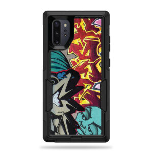 OTCSNO10PL-Graffiti Wild Styles Skin for Otterbox Commuter Samsung Galaxy Note 10 Plus - Graffiti Wild Styles