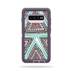 OTDESG10PL-Aztec Pyramids Skin for Otterbox Defender Samsung Galaxy S10 Plus - Aztec Pyramids