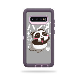 OTDESG10PL-Panda Kawaii Skin for Otterbox Defender Samsung Galaxy S10 Plus - Panda Kawaii