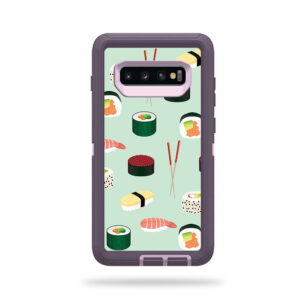 OTDESG10PL-Sushi Skin for Otterbox Defender Samsung Galaxy S10 Plus - Sushi