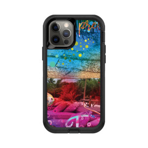OTDIP12-Tropical Resort Skin for Otterbox Defender iPhone 12 & 12 Pro - Tropical Resort