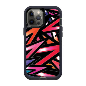 OTDIP12PRM-Color Bomb Skin for OtterBox Defender iPhone 12 Pro Max - Color Bomb