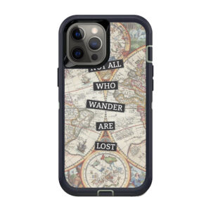 OTDIP12PRM-Who Wander Skin for OtterBox Defender iPhone 12 Pro Max - Who Wander