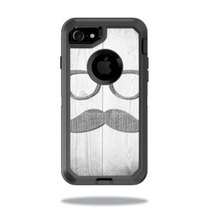 OTDIP7-Hipster Skin for Otterbox Defender iPhone SE 2020 7 & 8 Case Wrap Cover Sticker - Hipster