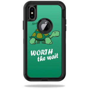 OTDIPX-Late Turtle Skin for Otterbox Defender iPhone X or XS Case - Late Turtle