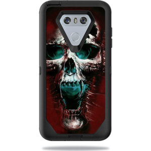 OTDLGG6-Wicked Skull Skin for Otterbox Defender LG G6 Case Wrap Cover Sticker - Wicked Skull