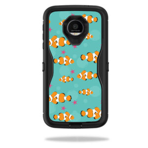 OTDMOTOZF-Clowning Around Skin for Otterbox Defender Moto Z Force Case Wrap Cover Sticker - Clowning Around