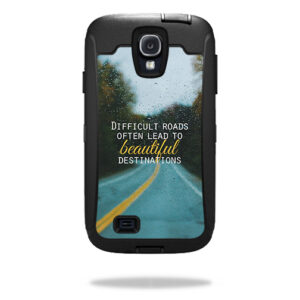 OTDSGS4-Difficult Roads Skin for Otterbox Defender Samsung Galaxy S4 Case - Difficult Roads