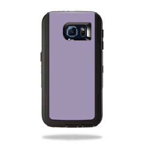 OTDSGS6-Solid Lavender Skin for Otterbox Defender Samsung Galaxy S6 Case Wrap Cover Sticker - Solid Lavender