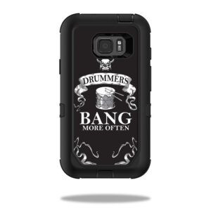 OTDSGS7ACT-Drummers Skin for Otterbox Commuter iPhone SE 2020 7 & 8 Case - Drummers