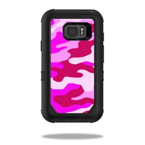 OTDSGS7ACT-Pink Camo Skin for Otterbox Defender Samsung Galaxy S7 Active Case Wrap Cover Sticker - Pink Camo