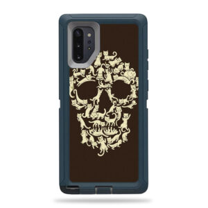 OTDSNO10PL-Cat Skull Skin for Otterbox Defender Samsung Galaxy Note10 Plus - Cat Skull