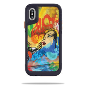 OTPIPX-skeleton takeover Skin for Otterbox Pursuit iPhone X or XS Case - Skeleton Takeover