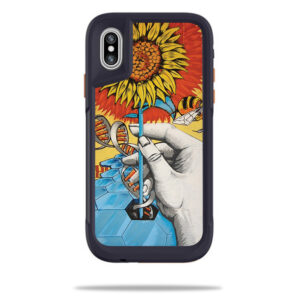 OTPIPX-sunflower dna Skin for Otterbox Pursuit iPhone X or XS Case - Sunflower Dna