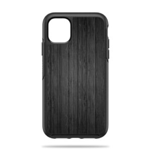 OTSIP11-Black Wood Skin for Otterbox Symmetry iPhone 11 - Black Wood