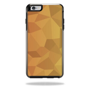 OTSIP6PL-Red Orange Polygon Skin for Otterbox Symmetry iPhone 6 & 6S Plus Wrap Cover Sticker - Red Orange Polygon