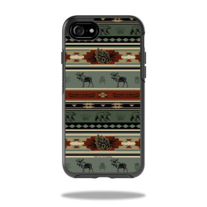 OTSIP8-Cabin Stripes Skin for Otterbox Symmetry iPhone SE 2020 7 & 8 - Cabin Stripes