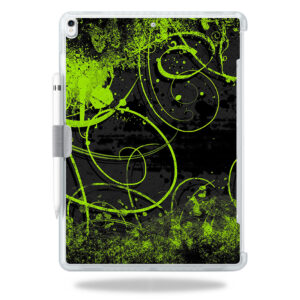 OTSIPPRO2-Green Distortion Skin for Otterbox Symmetry Apple iPad Pro 12.9 in. 2017 - Green Distortion