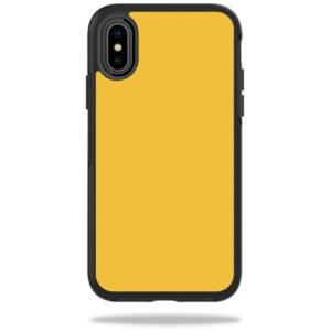 OTSIPX-solid marigold Skin for Otterbox Symmetry iPhone X or XS Case - Solid Marigold