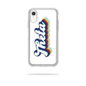 OTSIPXR-KAT999988 Skin for OtterBox Symmetry iPhone XR - Kappa Alpha Theta Far Out 70s