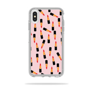 OTSIPXSM-Lipstick Pattern Skin for Otterbox Symmetry iPhone XS Max Case - Lipstick Pattern
