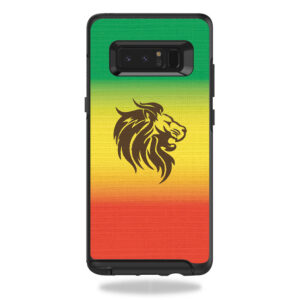 OTSSGNOT8-Rasta Lion Skin for Otterbox Symmetry Galaxy Note 8 - Rasta Lion