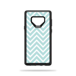 OTSSGNOT9-Aqua Chevron Skin for Otterbox Symmetry Galaxy Note 9 - Aqua Chevron