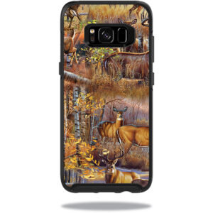 OTSSGS8-Deer Pattern Skin for Otterbox Symmetry Samsung Galaxy S8 Case - Deer Pattern