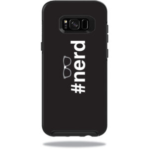 OTSSGS8PL-Nerd Skin for Otterbox Symmetry Samsung Galaxy S8 Plus Case - Nerd