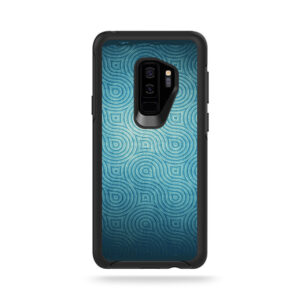 OTSSGS9PL-Blue Swirls Skin for Otterbox Symmetry Galaxy S9 Plus - Blue Swirls